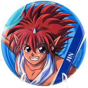 Jin - Yu Yu Hakusho Can Badge